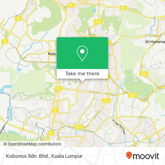 Kobonos Sdn. Bhd. map