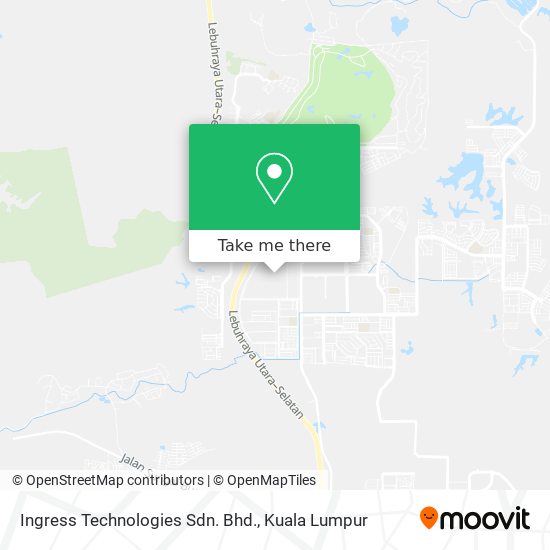 Ingress Technologies Sdn. Bhd. map