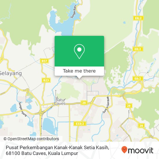 Pusat Perkembangan Kanak-Kanak Setia Kasih, 68100 Batu Caves map