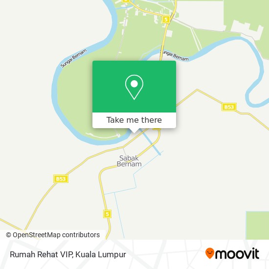 Rumah Rehat VIP map