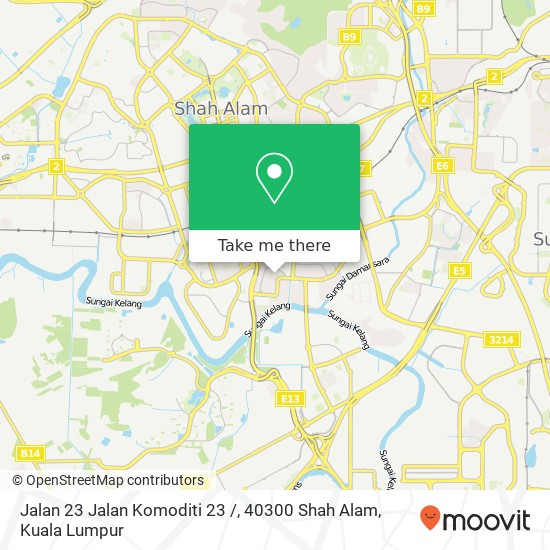 Jalan 23 Jalan Komoditi 23 /, 40300 Shah Alam map