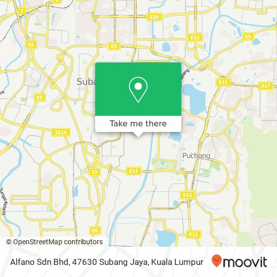 Peta Alfano Sdn Bhd, 47630 Subang Jaya