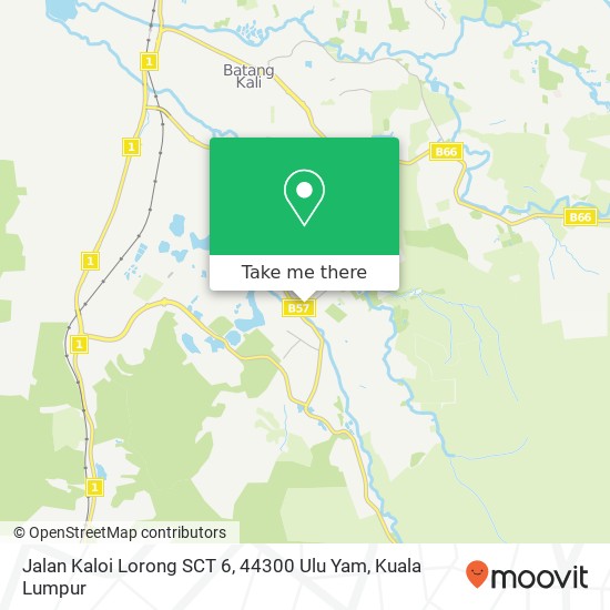 Jalan Kaloi Lorong SCT 6, 44300 Ulu Yam map