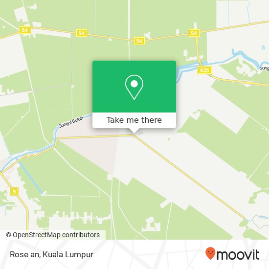 Rose an, 45800 Jeram map