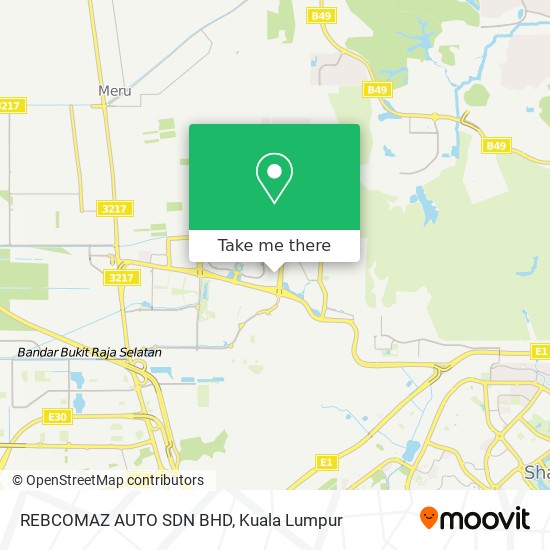 REBCOMAZ AUTO SDN BHD map