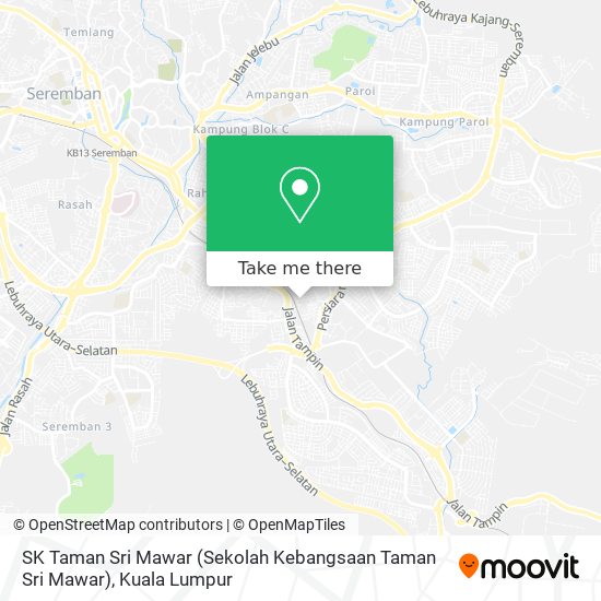 SK Taman Sri Mawar (Sekolah Kebangsaan Taman Sri Mawar) map