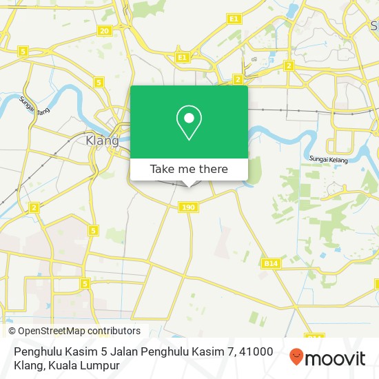 Penghulu Kasim 5 Jalan Penghulu Kasim 7, 41000 Klang map