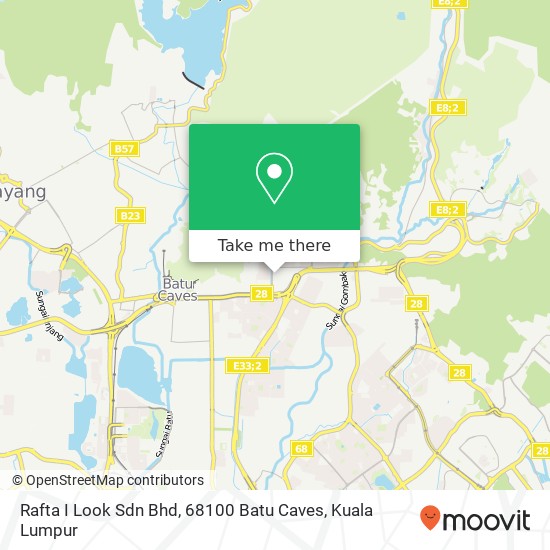 Rafta I Look Sdn Bhd, 68100 Batu Caves map