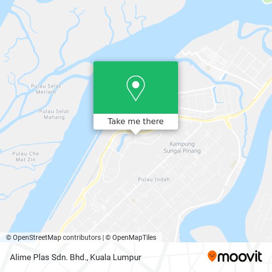 Alime Plas Sdn. Bhd. map