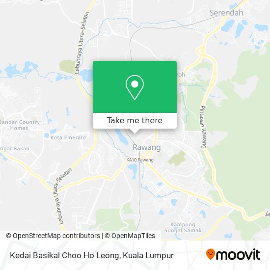 Kedai Basikal Choo Ho Leong Rawang Selangor