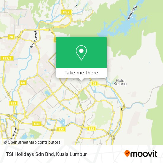 TSI Holidays Sdn Bhd map