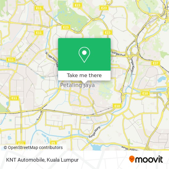 KNT Automobile map