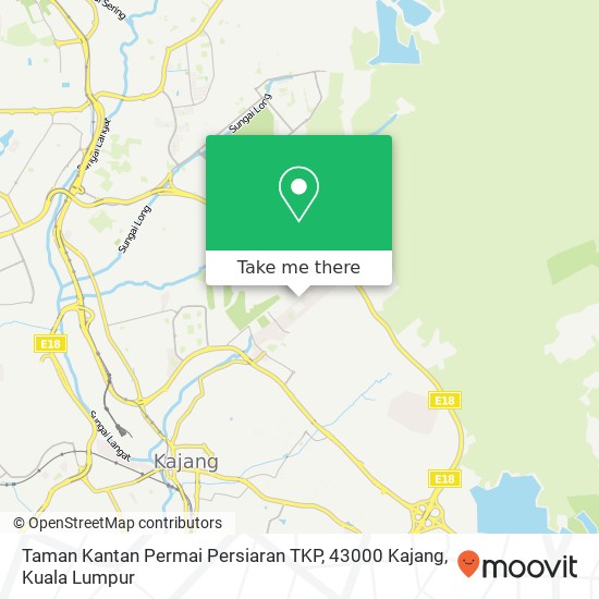 Taman Kantan Permai Persiaran TKP, 43000 Kajang map