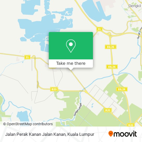 Jalan Perak Kanan Jalan Kanan map