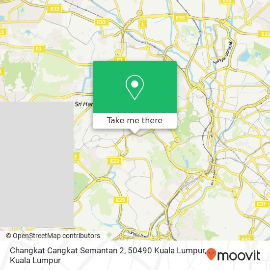 Changkat Cangkat Semantan 2, 50490 Kuala Lumpur map