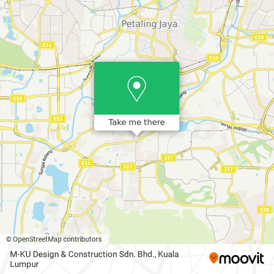 M-KU Design & Construction Sdn. Bhd. map