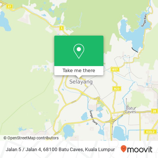 Jalan 5 / Jalan 4, 68100 Batu Caves map