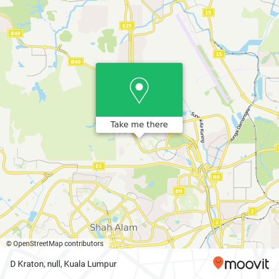 D Kraton, null map