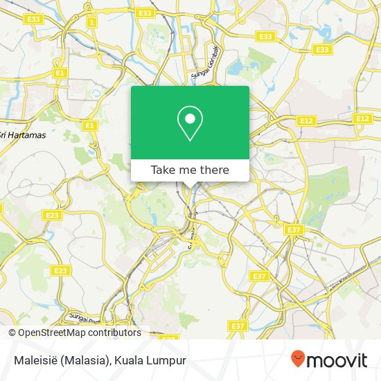 Maleisië (Malasia) map