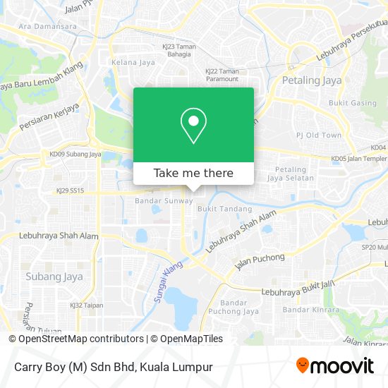 Carry Boy (M) Sdn Bhd map