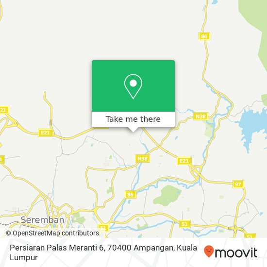 Persiaran Palas Meranti 6, 70400 Ampangan map