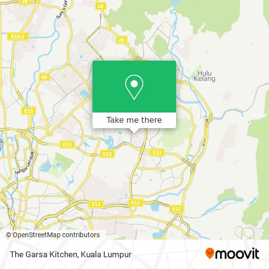 The Garsa Kitchen map