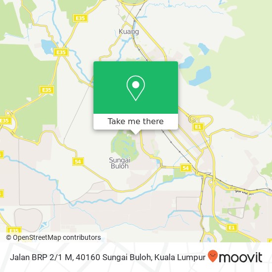 Jalan BRP 2 / 1 M, 40160 Sungai Buloh map