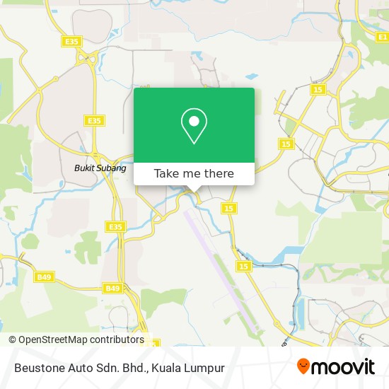 Beustone Auto Sdn. Bhd. map