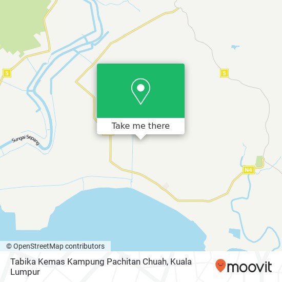 Peta Tabika Kemas Kampung Pachitan Chuah, 71960 Jimah