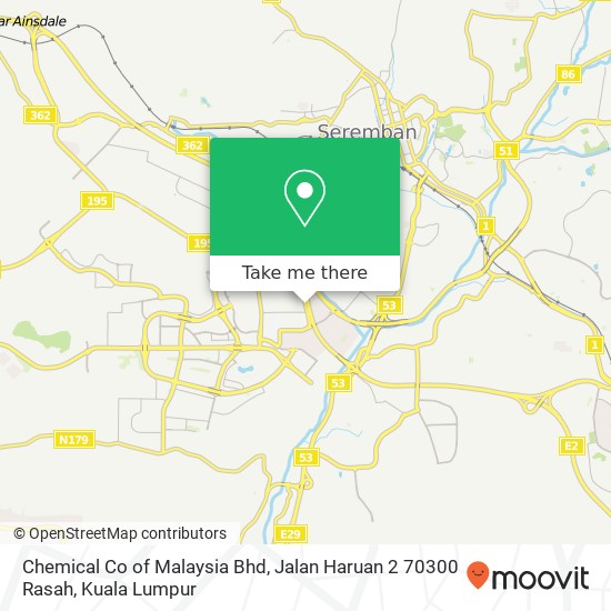 Peta Chemical Co of Malaysia Bhd, Jalan Haruan 2 70300 Rasah