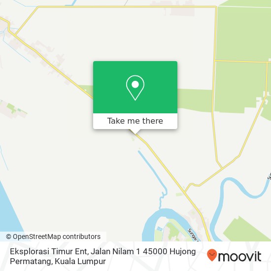 Eksplorasi Timur Ent, Jalan Nilam 1 45000 Hujong Permatang map