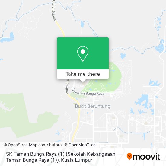 SK Taman Bunga Raya (1) (Sekolah Kebangsaan Taman Bunga Raya (1)) map