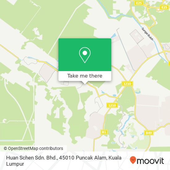 Huan Schen Sdn. Bhd., 45010 Puncak Alam map