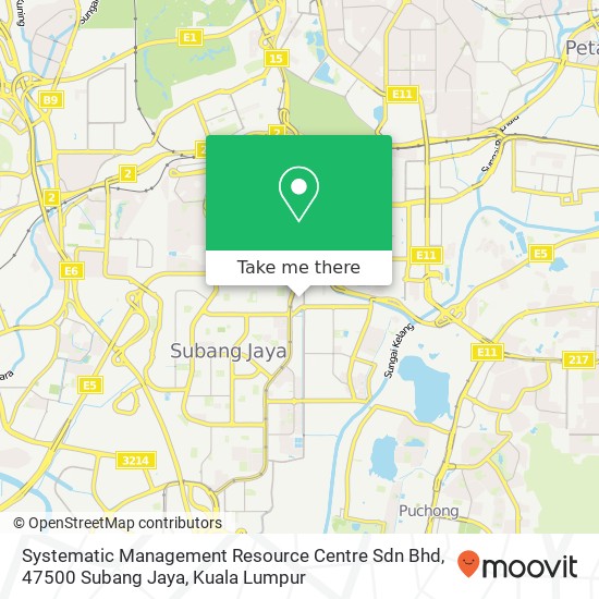 Systematic Management Resource Centre Sdn Bhd, 47500 Subang Jaya map