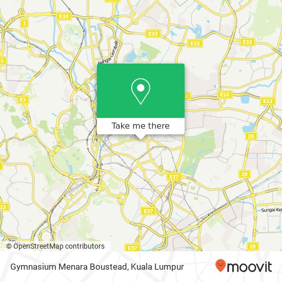 Gymnasium Menara Boustead map