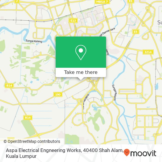 Aspa Electrical Engneering Works, 40400 Shah Alam map