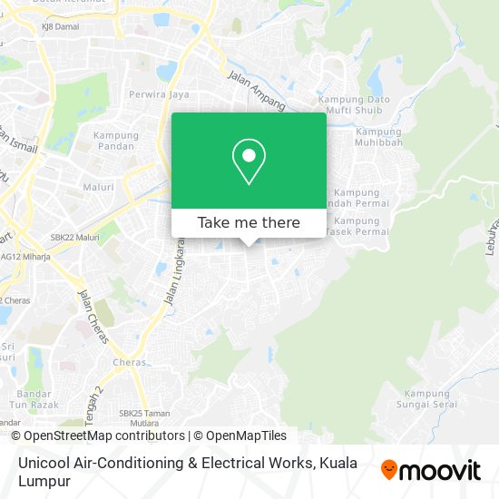 Unicool Air-Conditioning & Electrical Works map