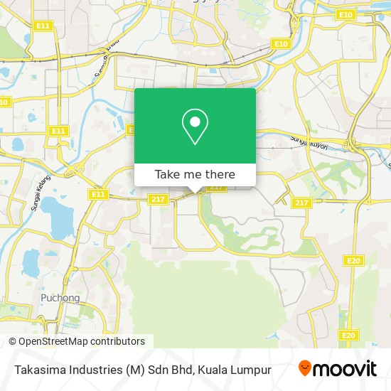 Peta Takasima Industries (M) Sdn Bhd