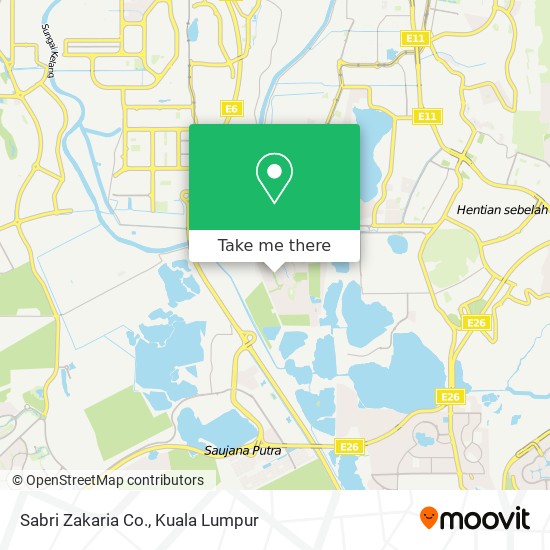 Sabri Zakaria Co. map