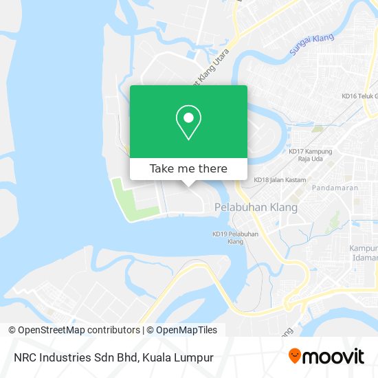 NRC Industries Sdn Bhd map