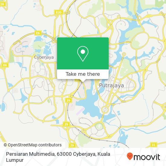 Persiaran Multimedia, 63000 Cyberjaya map