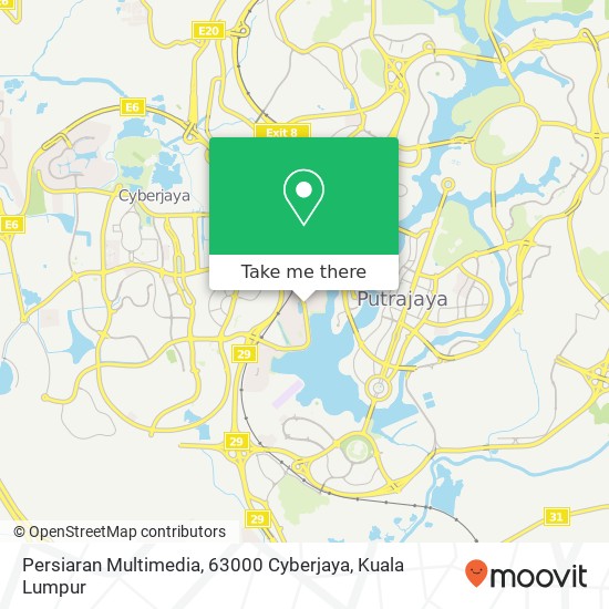 Persiaran Multimedia, 63000 Cyberjaya map