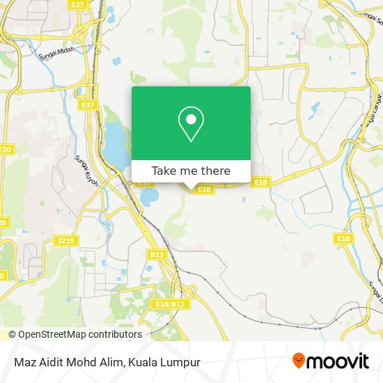 Peta Maz Aidit Mohd Alim