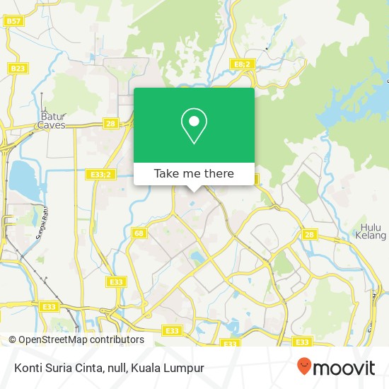 Konti Suria Cinta, null map