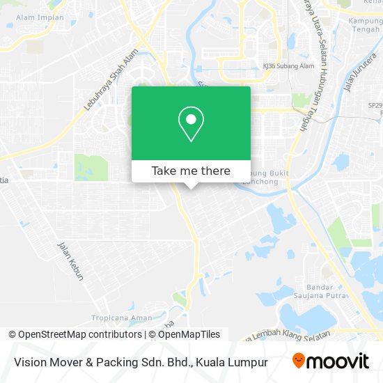 Vision Mover & Packing Sdn. Bhd. map