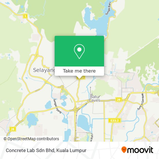 Concrete Lab Sdn Bhd map