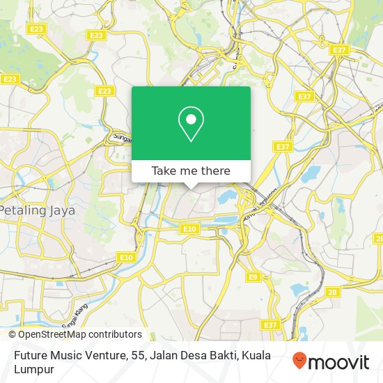 Future Music Venture, 55, Jalan Desa Bakti map