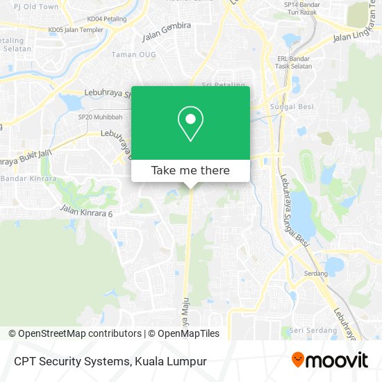 CPT Security Systems map