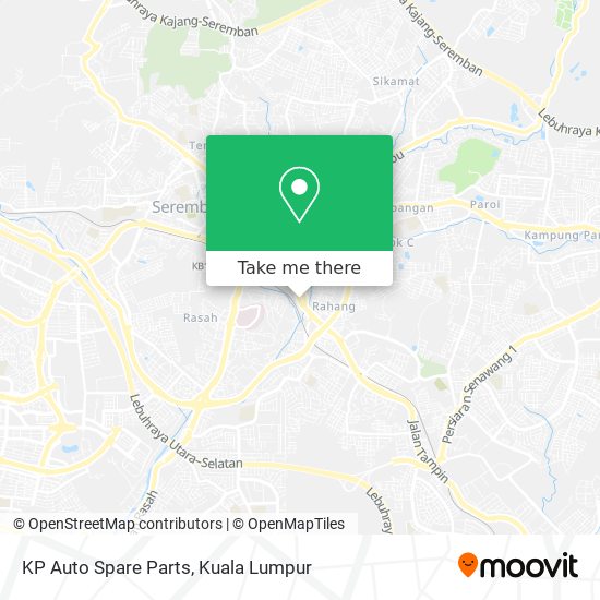 KP Auto Spare Parts map