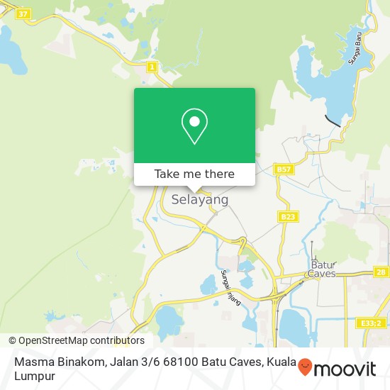 Masma Binakom, Jalan 3 / 6 68100 Batu Caves map